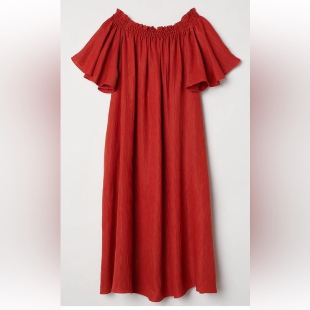 NWOT H&M off the shoulder dress